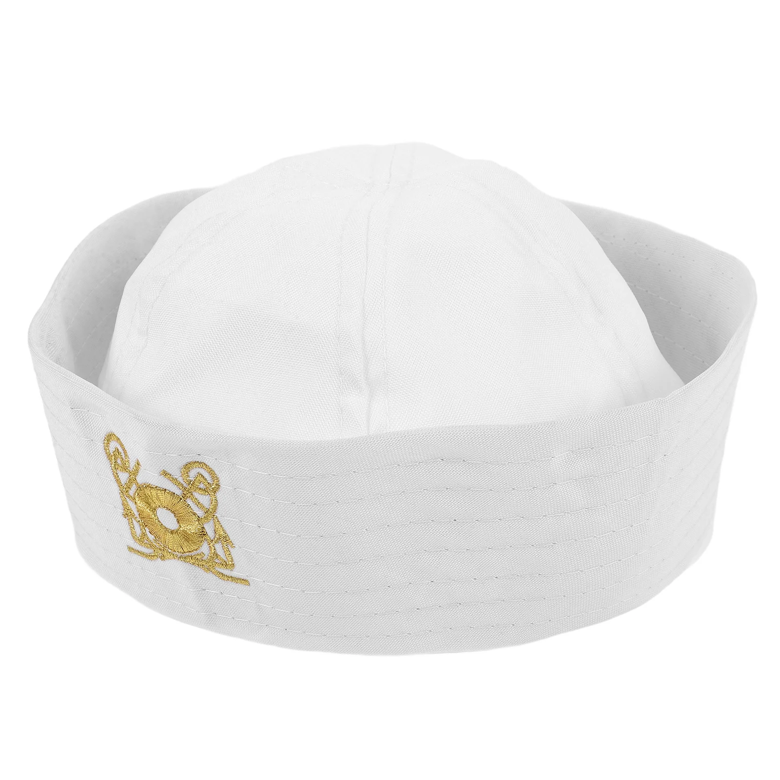 

Sailor Hat Durable Polyester Unisex Costume Cosplay Party Photo Prop for Men Women Sailor Cosplay Hat Party Hats