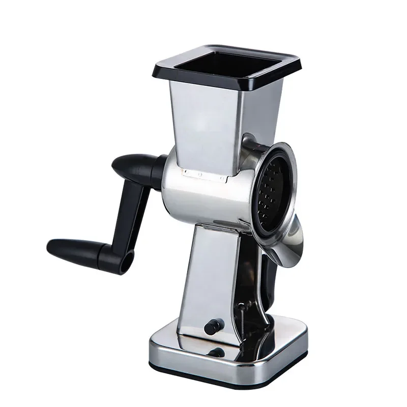 Hand-cranked 304 Stainless Steel dicing machine Small Multi-function Cheese Grater Artifact Nut Grinder Peanut Grinder