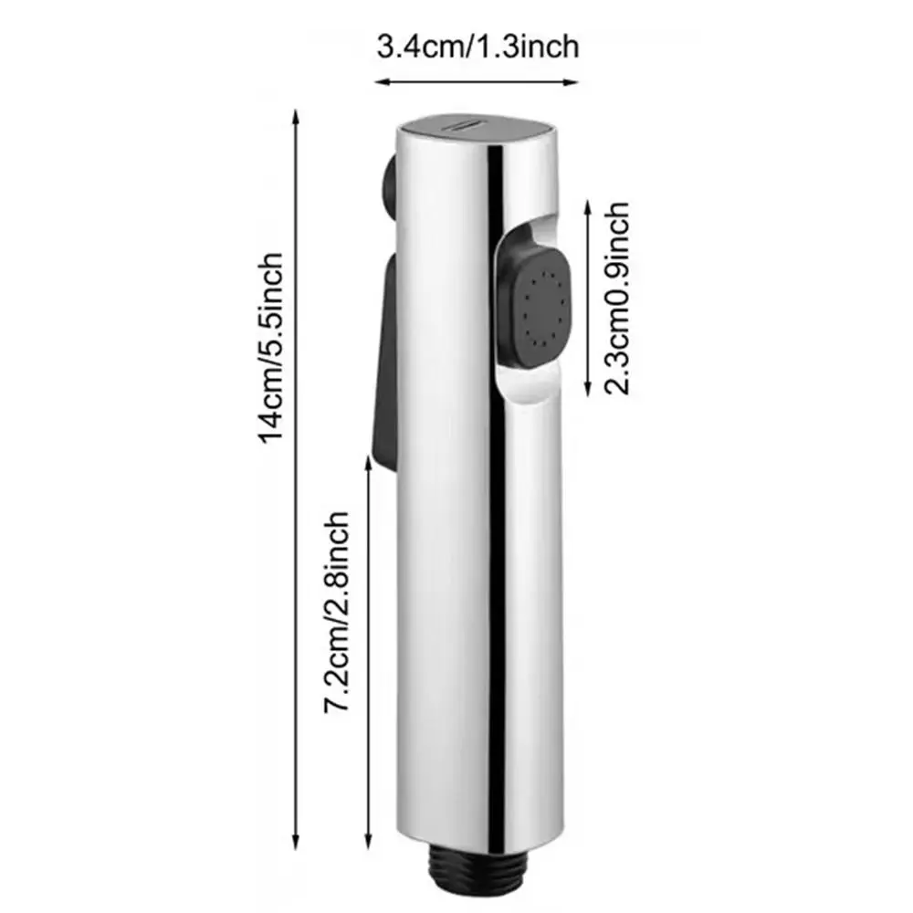 절수형 휴대용 비데 스프레이어 G1/2 커넥터 2가지 모드 욕실 샤워 헤드 고압 손 비데 수도꼭지 설치가 용이함