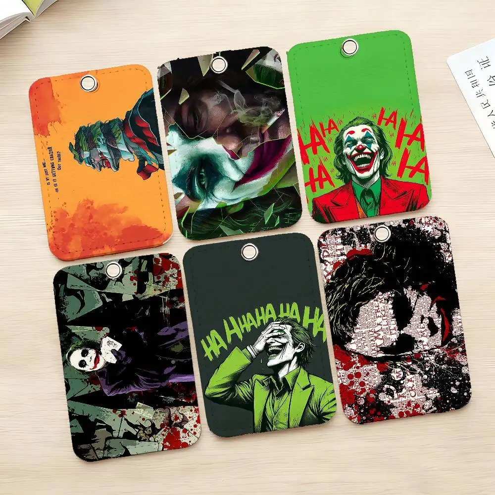

Держатель для карт Joker 1, кожаный ящик для хранения карт, брелок для ключей, держатель для бирки доступа, держатель для удостоверения личности, брелок для ключей