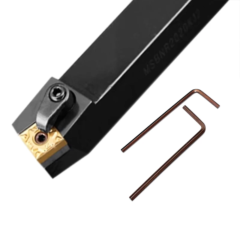 Porte-outil de tournage externe, MSBNR2020K12, MSBNR2525M12, MSBNR3232P12, SNMG, MSBNR, MSBNL, outil de tour, outils de coupe, 1 pièce