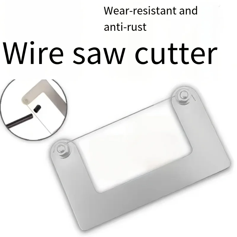 DIY Handcrafted Saw Multi-functional Mini Wire Saw Cutter, Wear-resistant and Rust-proof Woodworking Plastic Model Precision image 4