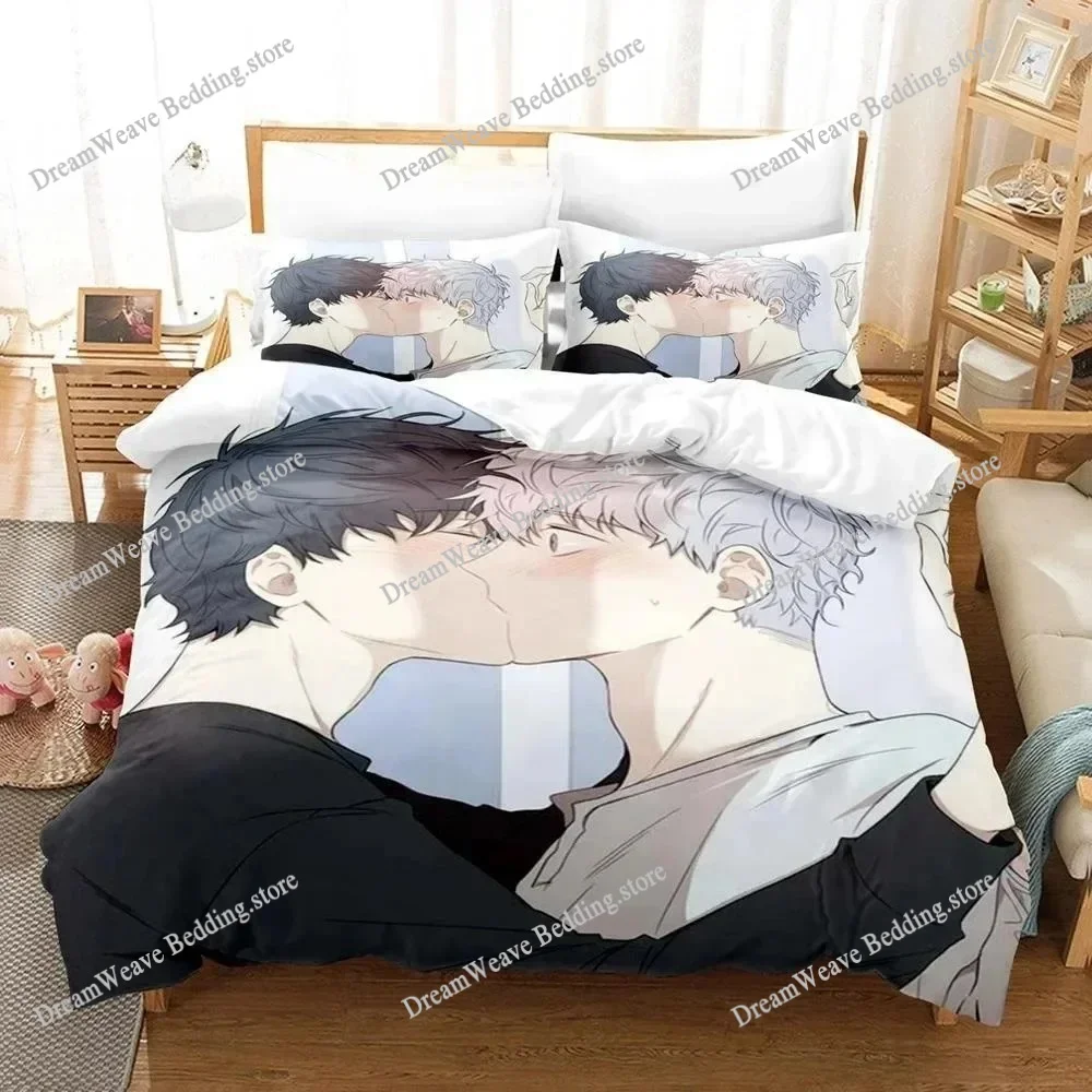 

3d Cartoon Cherry Blossoms After Winter Bedding Set Single Twin Full Queen King Size Bed Set Adult Kid Bedroom Duvet Cover Sets