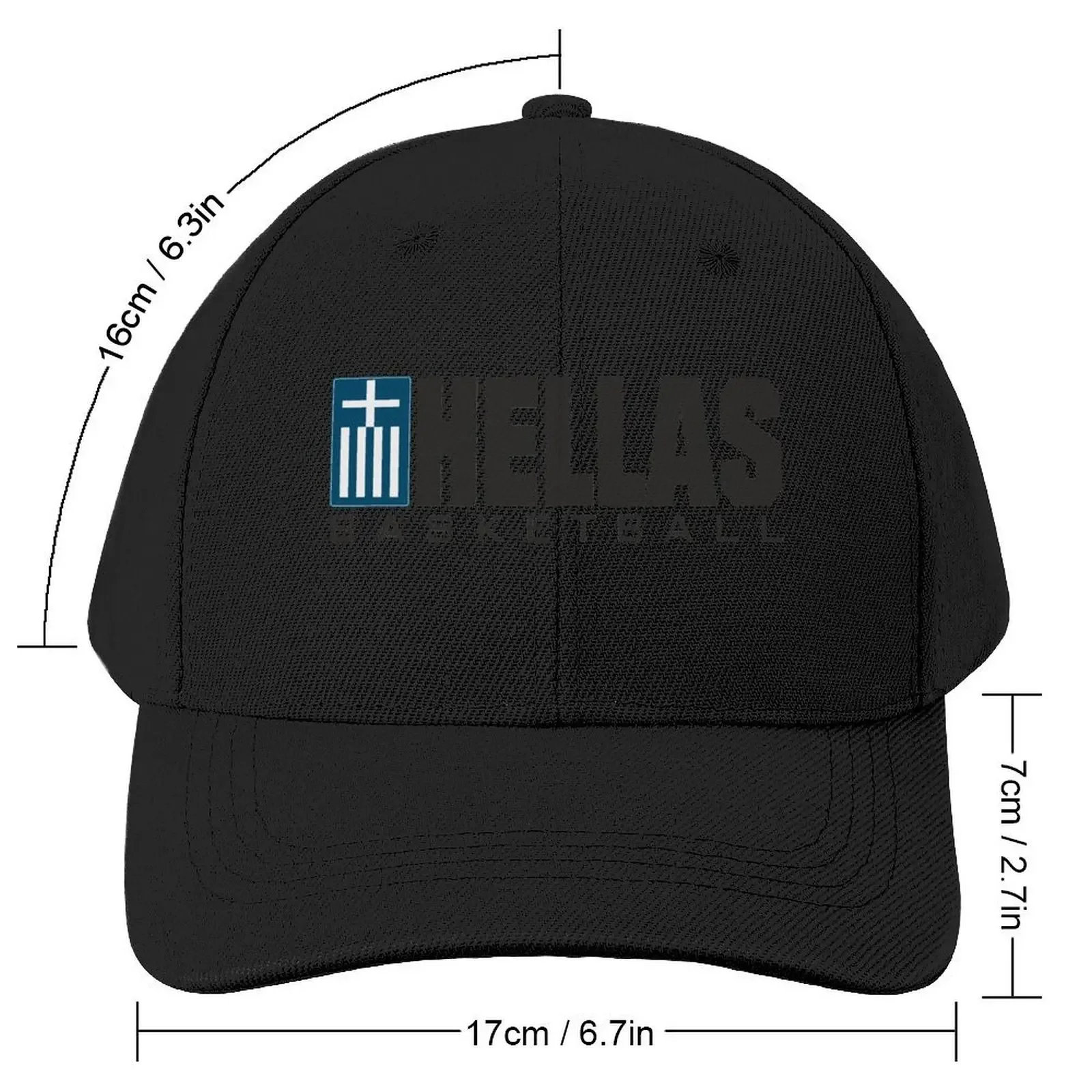 Hellas basketball Baseball Cap Rugby Luxury Hat Baseball For Men Women's