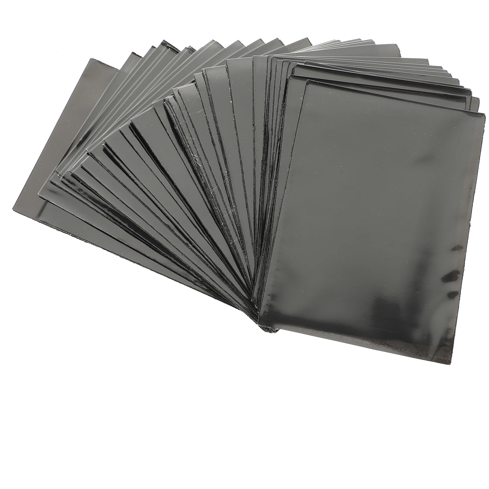 

50pcs Card 9CM Trading Card Protector Covers Standard Size Trading Cards Covers Game Cards Sleeve Memorabilia