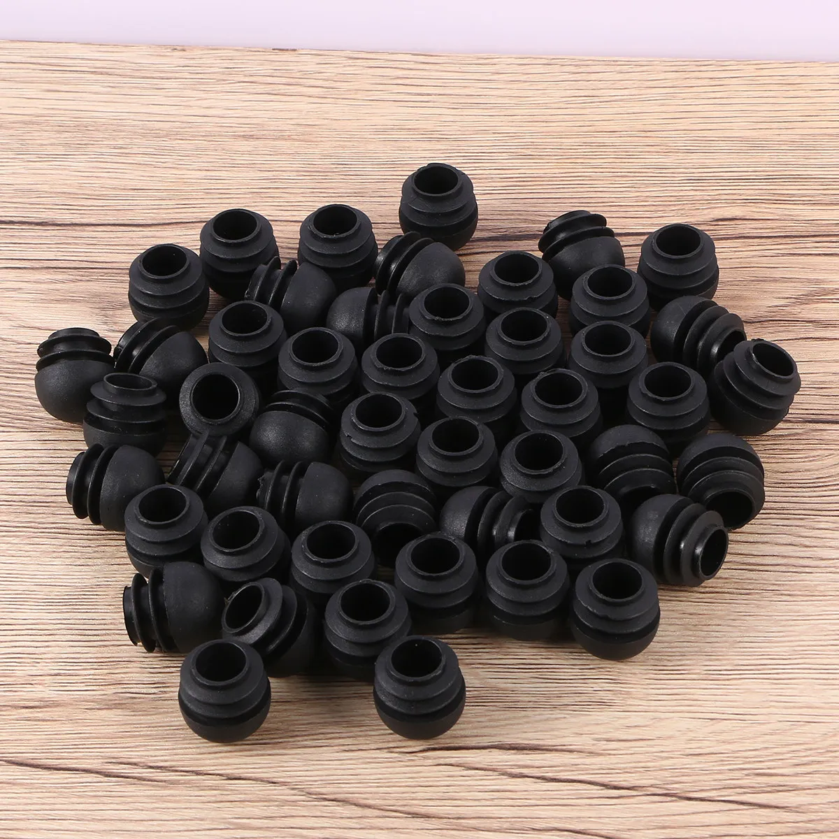 50pcs 22mm Round Chair Leg Glides – Anti-Dust Furniture Protectors & Cushion Inserts