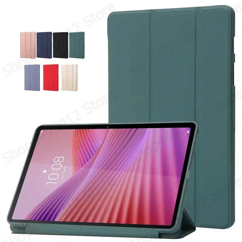 

Coque For Lenovo Tab 10.1 2025 tb311fu Case PU Leather Soft Silicone Back Stand Tablet Shell For Funda Lenovo tb311xu Case 10.1"