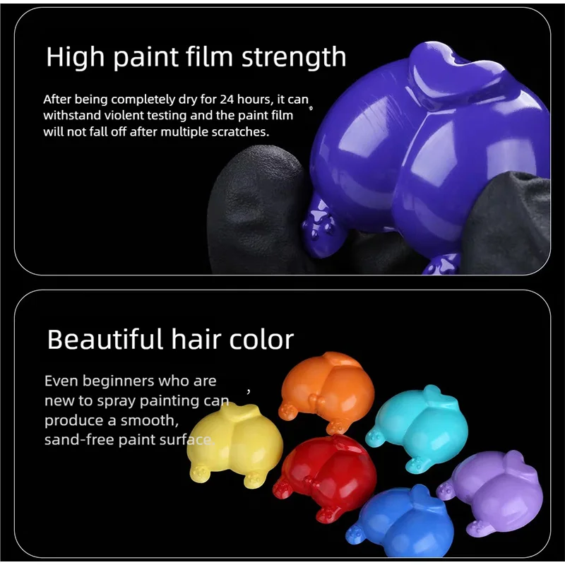 DSPIAE XG Series Water Based Pre Mixed Paint 50ml Basic Color for Airbrush Hand Brush Model Hobby Home DIY Coloring Tool