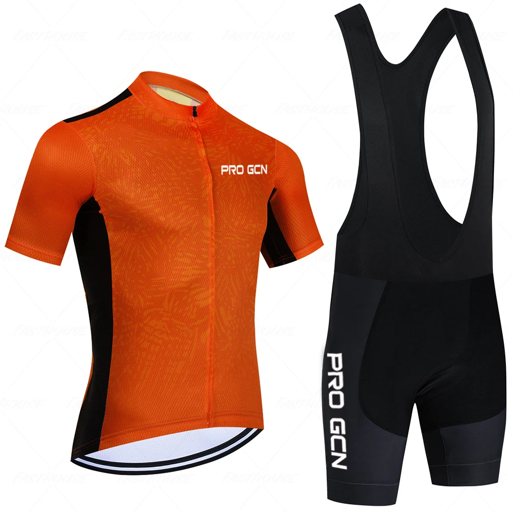 2023 PRO GCN Team Bicycle Clothing Men New Road Bike Wear Racing Clothes Breathable Cycling Jersey Set Ropa Ciclismo Maillot