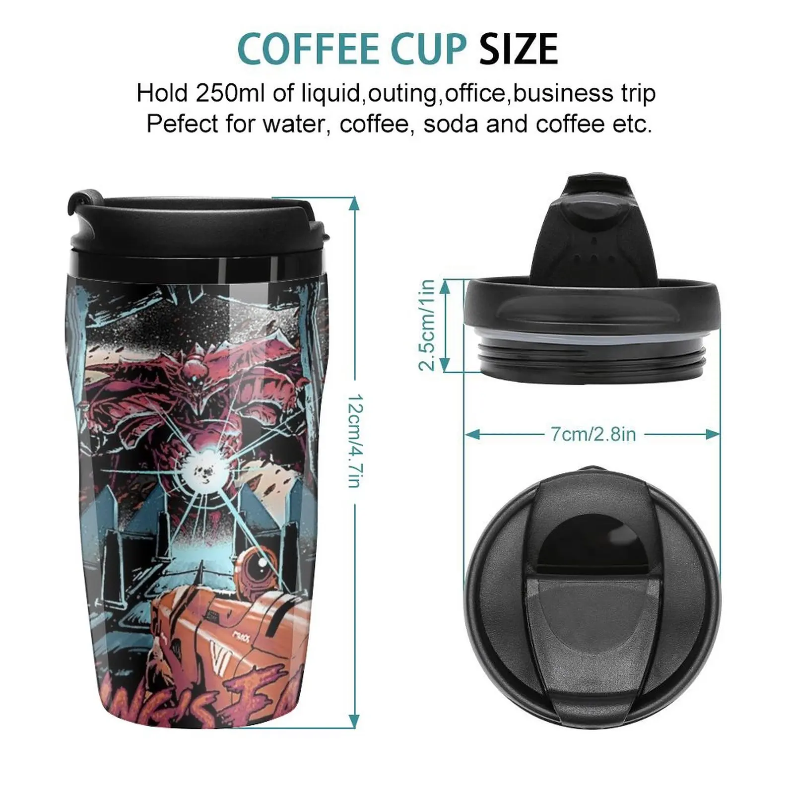 New King's Fall T-Shirt Travel Coffee Mug Luxury Cup Unusual Tea Cup Thermos Cup Beautiful Tea Cups