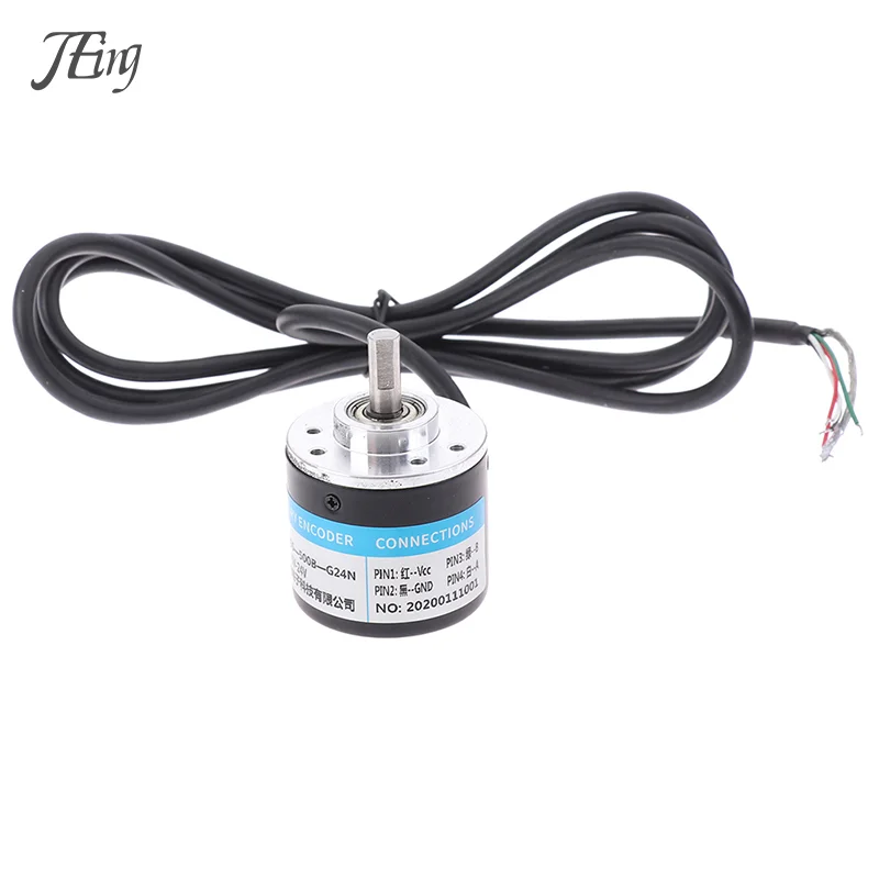 100/200/360/400/500/600P/R Photoelectric Incremental Rotary Encoder 5V-24V