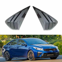 rear louver vent Scoop ABS automotive parts side louver cover decorative strip For Kia K3 Cerato S Forte BD 2020 2021 2022 2023