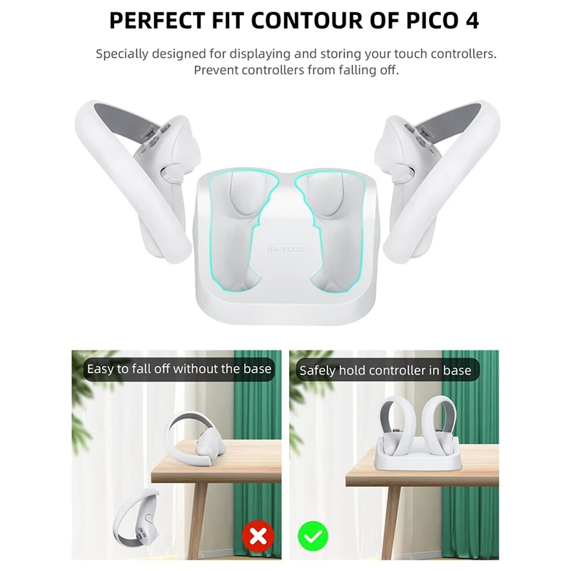 Display stand para pico 4 vr, estação base para display controlador, peças