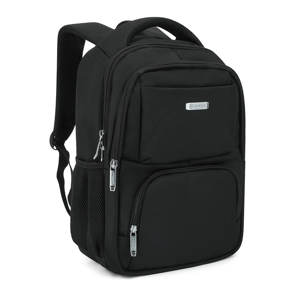 1Pcs【Extra Large Capacity】Multifunctional Business Travel Backpack with Scientific Compartment Design: Main Bag + Left Compartment + Side Pockets, Includes Laptop Compartment, Breathable Back Panel, Commuting and School Essential