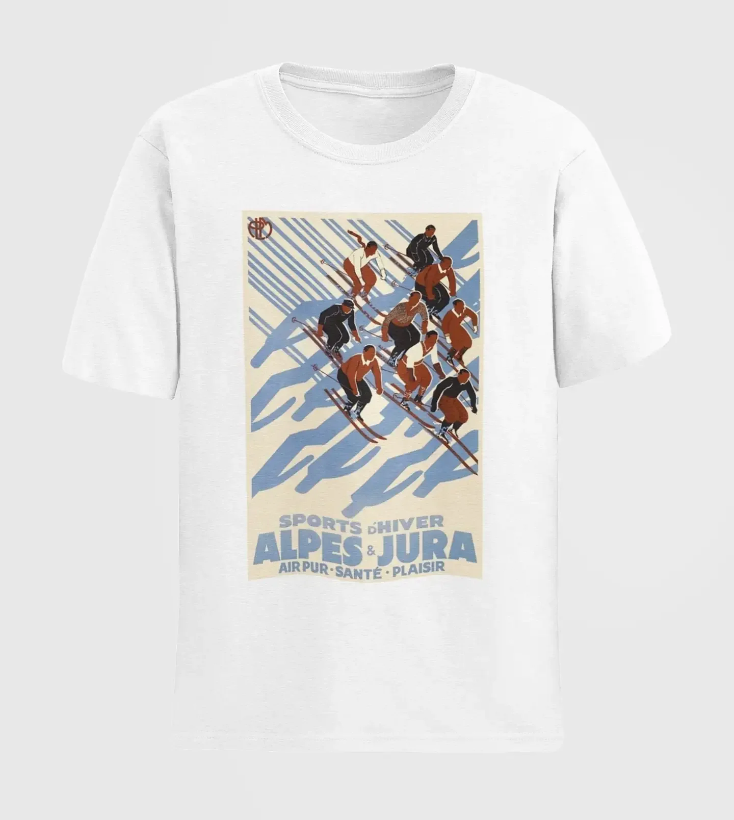 Vintage Skiing T Sh…