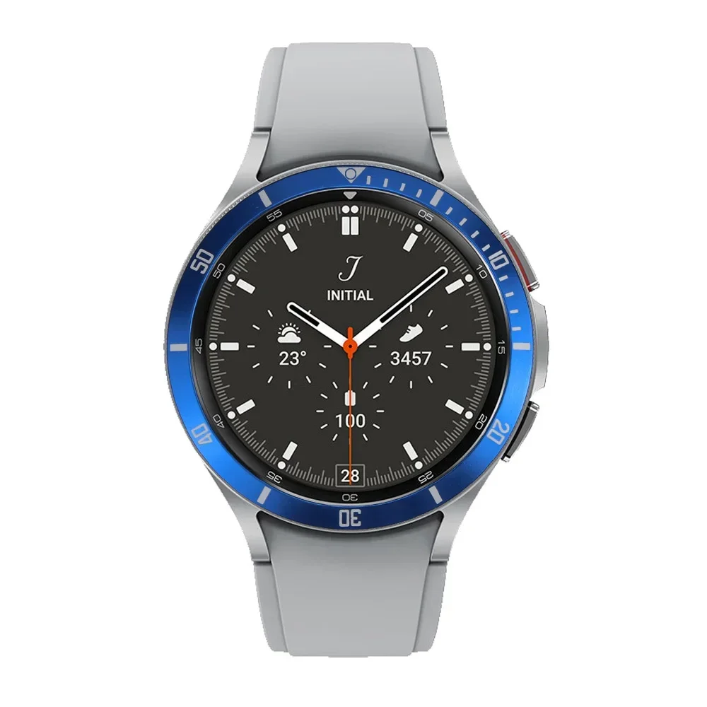 Металлический БЕЗЕЛЬ для смарт-часов Samsung Galaxy Watch 4 Classic 46 мм 42 мм Gear S3 Frontier