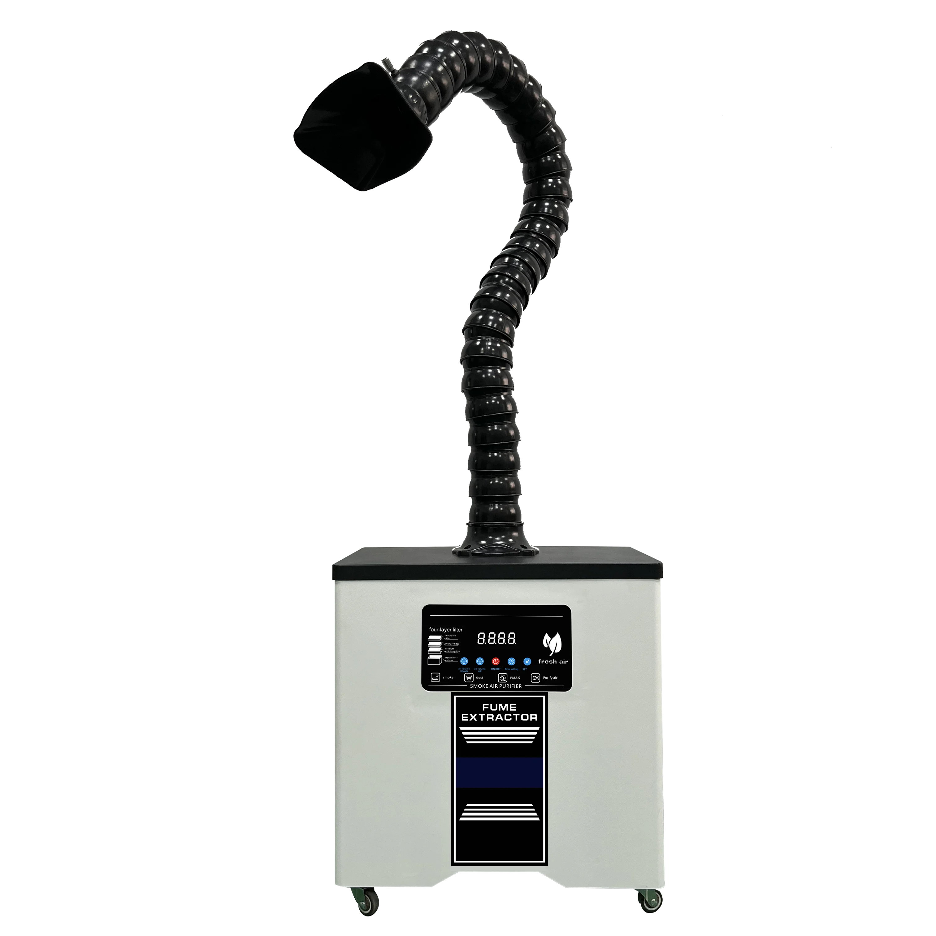 Portable Soldering Smoke Absorber with HEPA Filter: A Hands-On Review for  the Modern Electronics Hobbyist