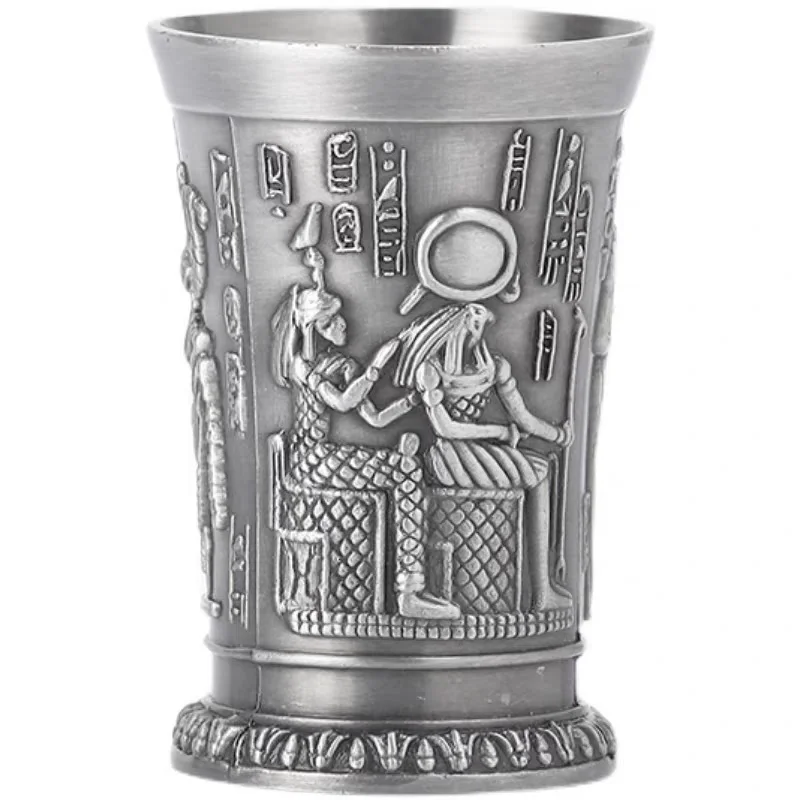 

40ml Metal Alloy Creative Ancient Egypt Shot Glass Bar Drinkware Accessories Bar Tool