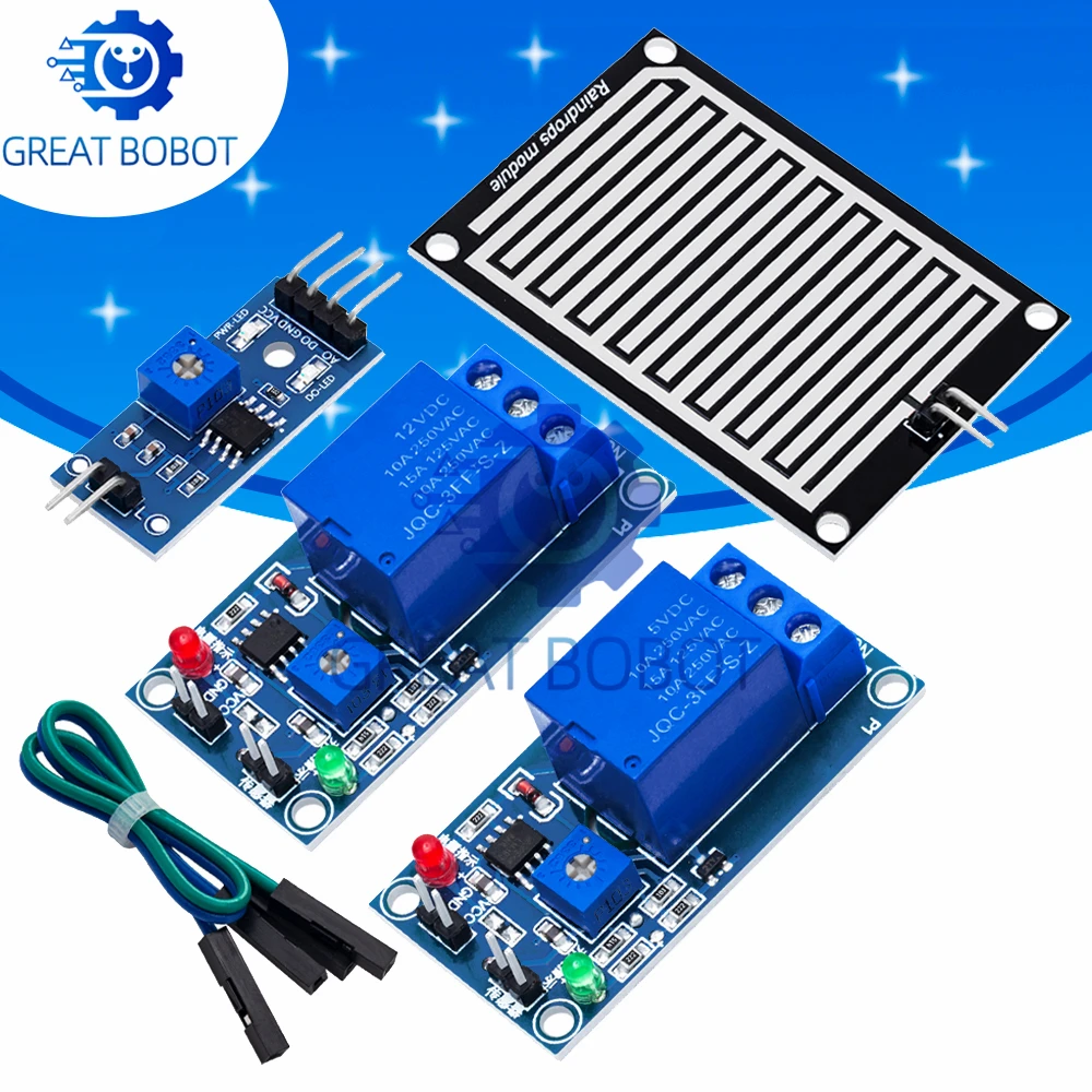 Модуль-реле-датчика-дождя-5В-12В-1-шт-совместимый-с-arduino-для-мониторинга-осадков