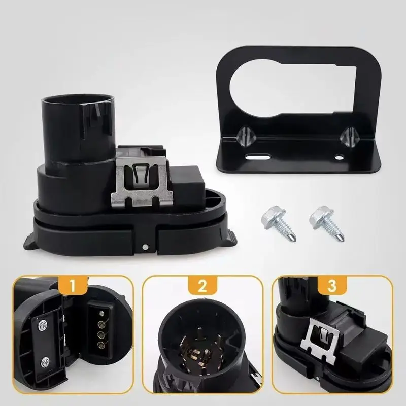 American-style trailer connector9U5Z-14489-MAA/FU5Z-14489-ASocket4Needle rotation7Pin connector