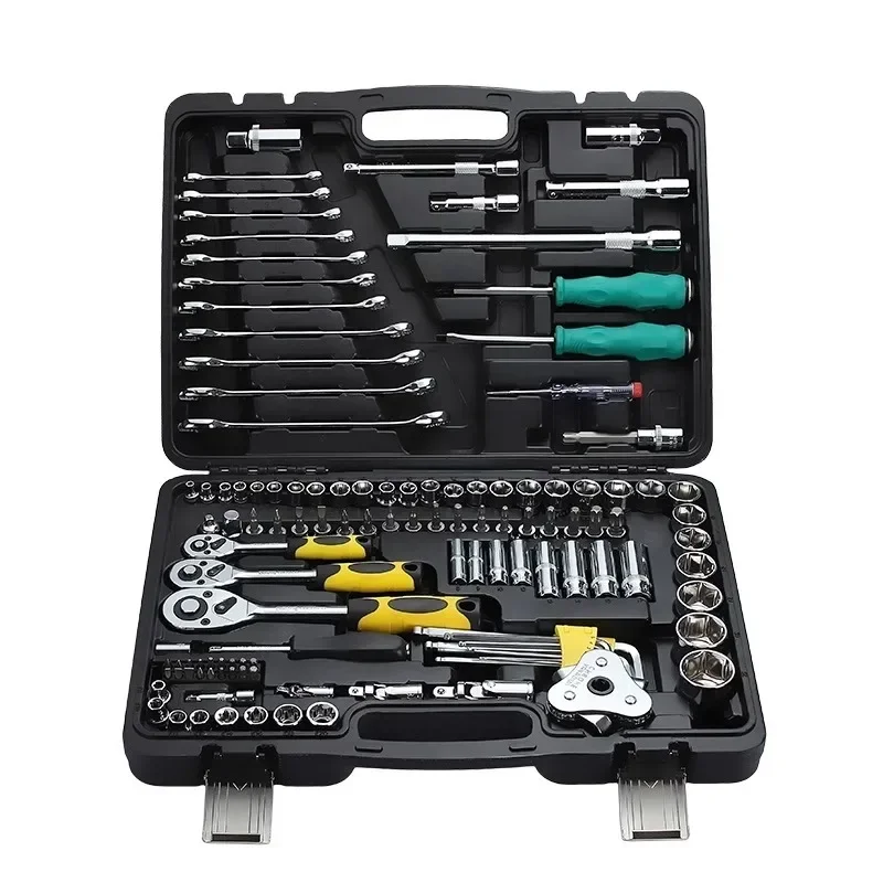 Auto Repair Tools Set Auto Protection Combination Ratchet Wrench Manual Vehicle Combination