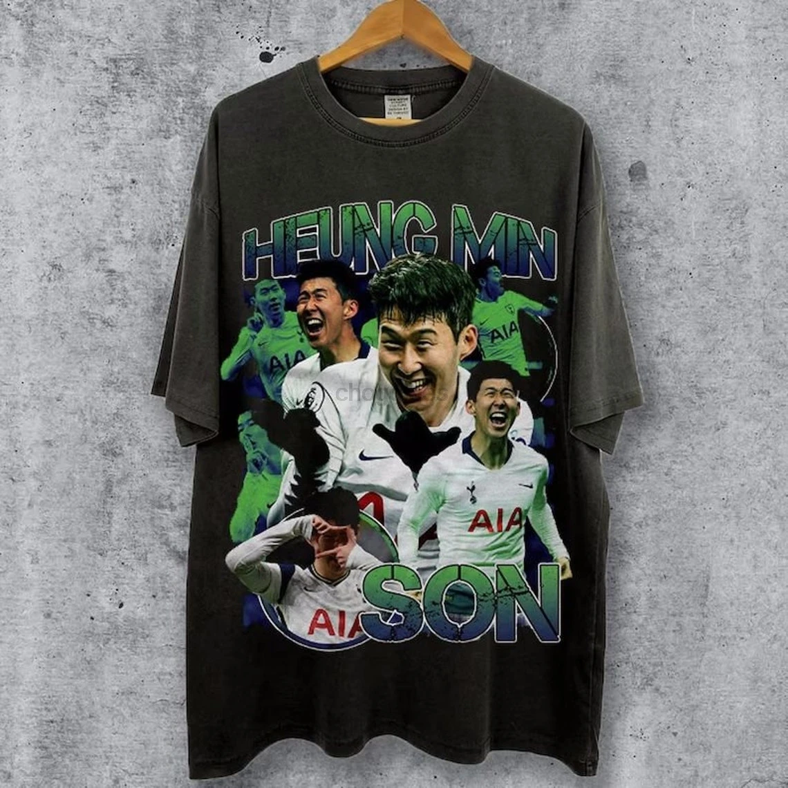 Son Heung-min Shirt Son Heungmin 90s Retro Graphic Tshirt Heung Min Son Vintage Bootleg TeeSonaldo Vintage 90s Inspired Bootleg