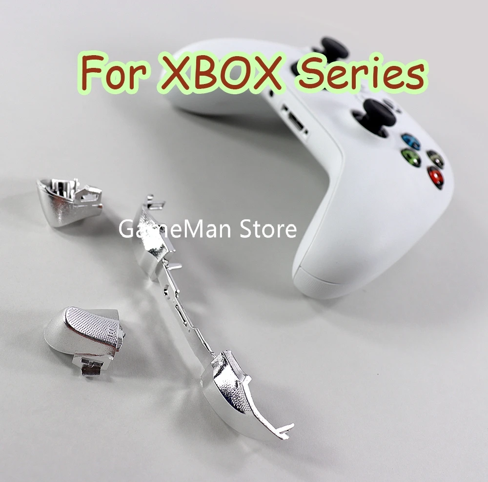 

Chrome silver LB RB LT RT Triggers Buttons for Xbox Series X Controller LT RT buttons LB RB bumper for xbox s x