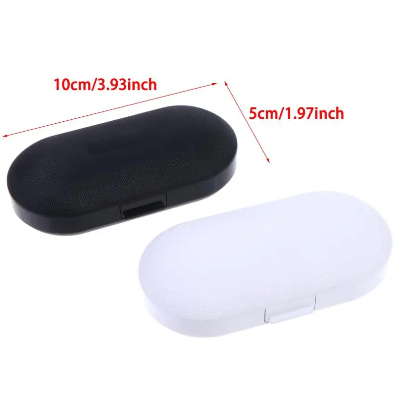 {+} 1Pcs Portable Hearing Aid Hard Protective Storage Box Hearing Aid Case Organizer For Sound Amplifier Hearing Aid Accessories - view 6