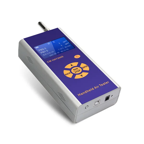 Quick response Portable PM2.5/PM10 Detector high sensitivity micro  sensor designed for air quality monitoring system