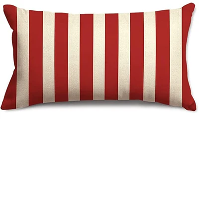 Valentine\'s Day rectangular pillowcase sweet love pillowcase 40X60cm striped cushion cover home sofa decoration,