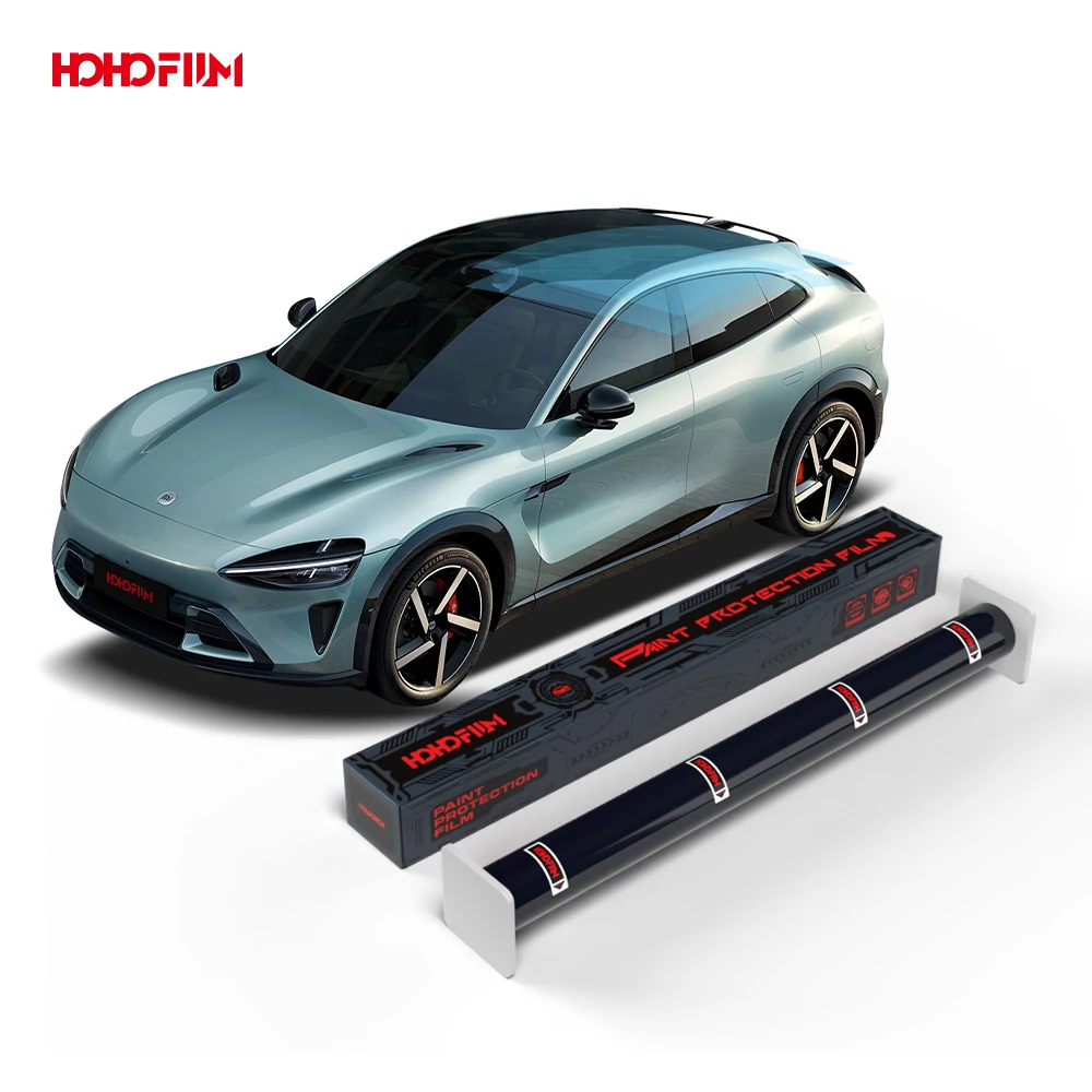 

HOHOFILM High IR Rejection Auto-Repair Anti Scratch Black TPU PPF Car Sunroof Film Skylight Film
