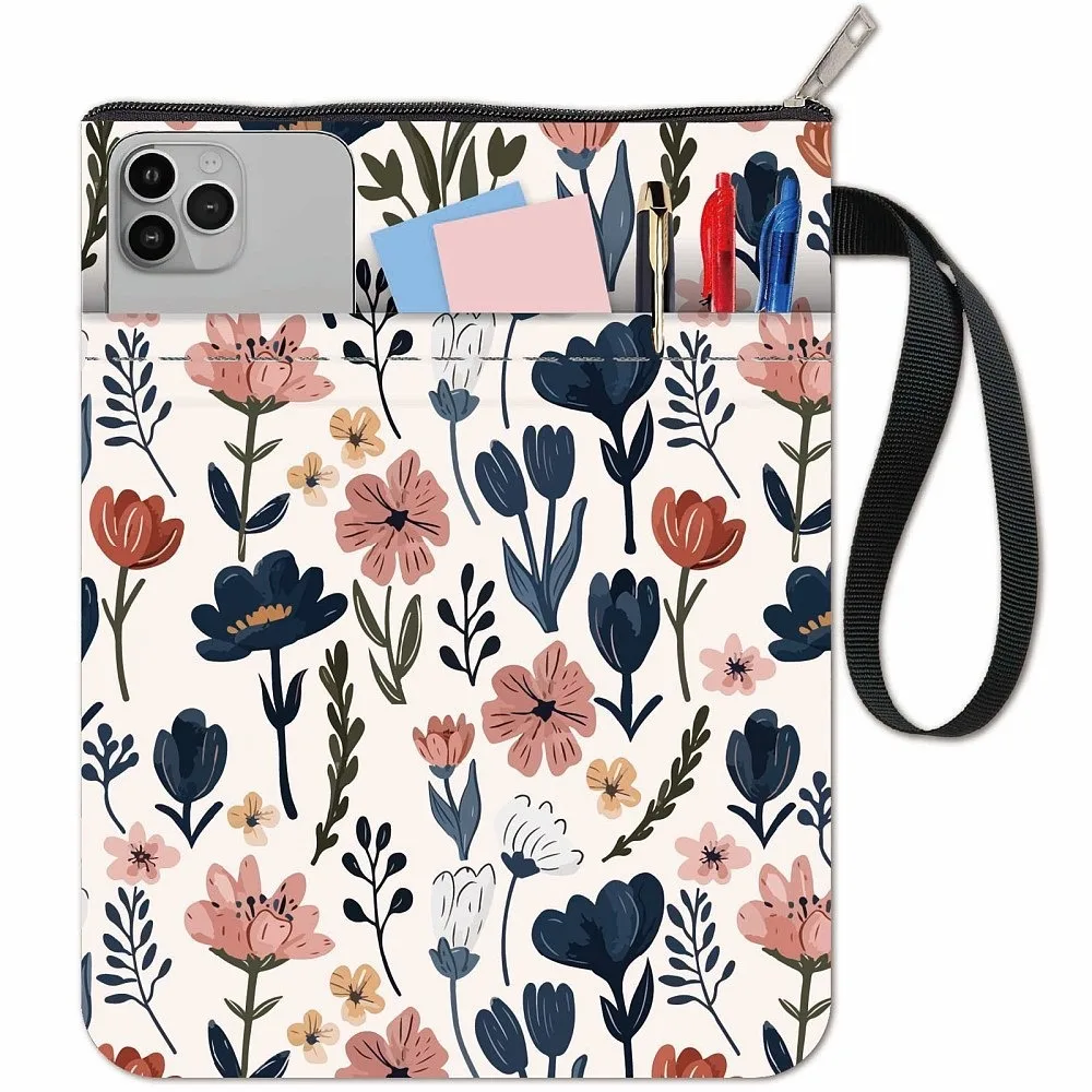 Cloth Book Cover Notebook Wraps Rectangle Flower 280x220mm