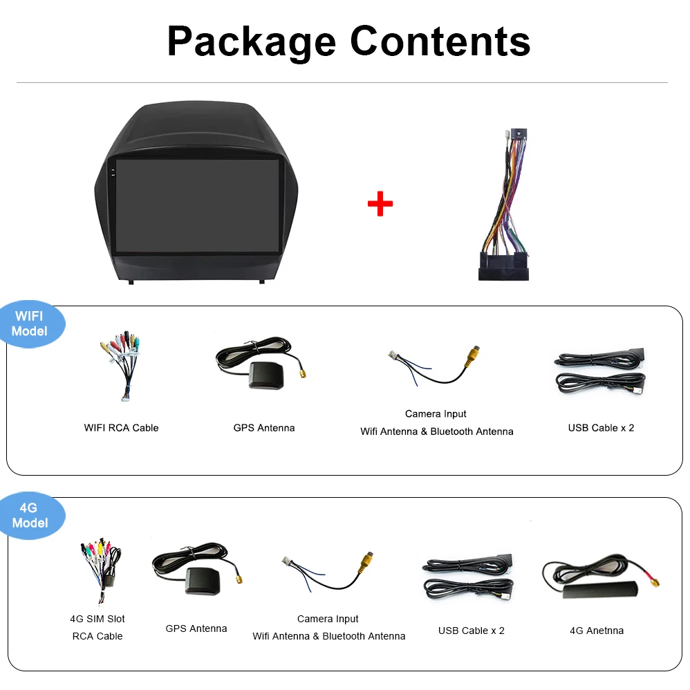 Picture 5: Android Auto Radio for  Tucson IX35 2009-2015   Carplay 4G WIFI  Navigation Head Unit