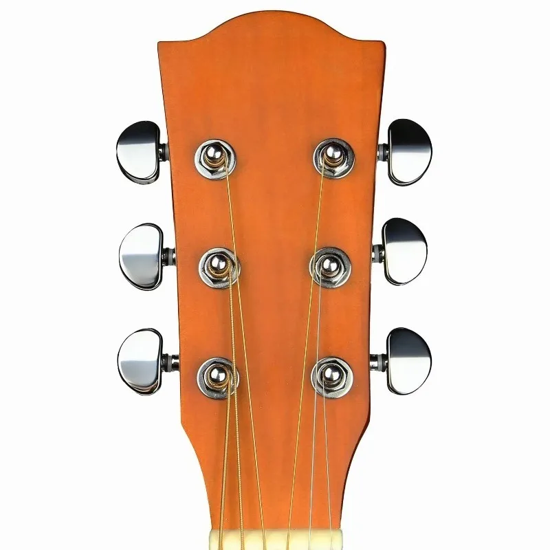 40 Inch Cutaway Acoustic Guitar, Wood Stringed Musical Instrument For Beginner Student Practice