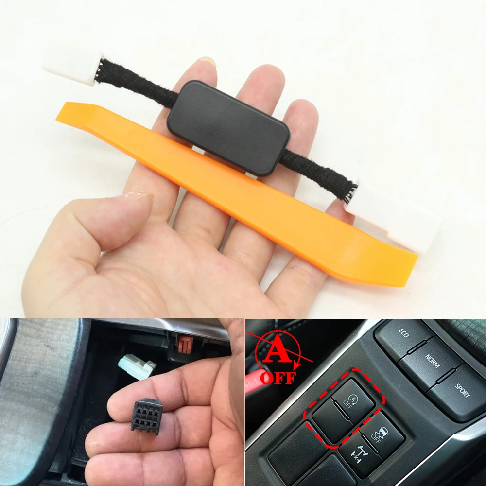 

Smart Auto Idle Start Stop Eliminator Engine Off Delete Canceller Disable Control Cable Plug For Toyota Fortuner 2020-2025