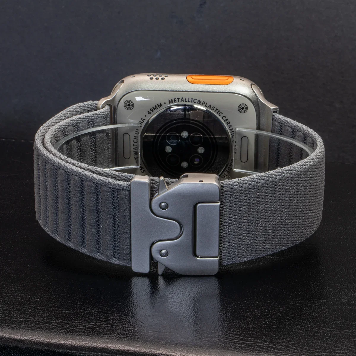 Braided Elastic Band For Apple Watch Ultra 2 49mm 10 46mm 42mm Parachute Nylon iWatch 9 8 7 6 5 SE 45mm 41mm 44mm 40mm wristsble