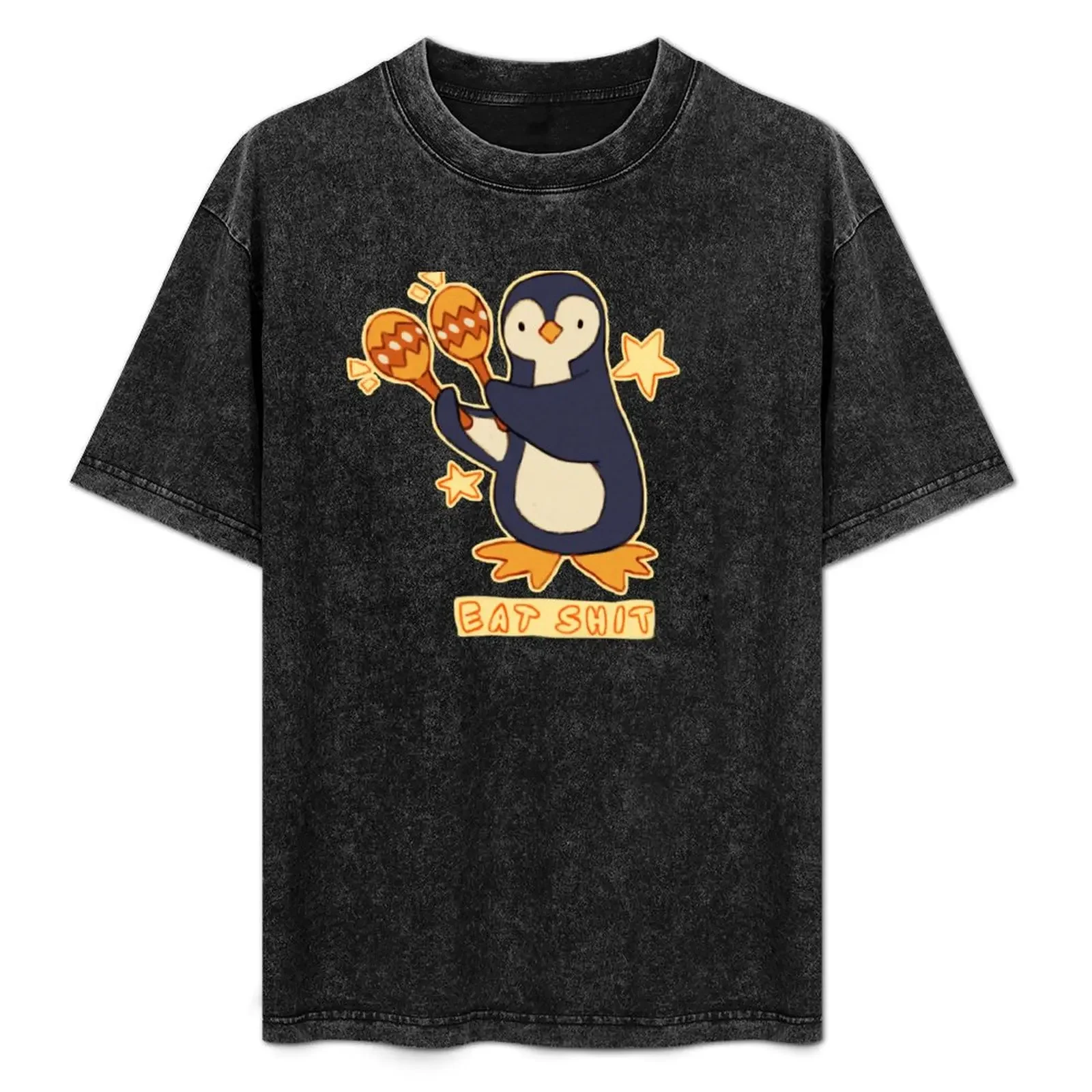 Penguin's unmannerly maracas T-Shirt oversized Aesthetic clothing oversized graphic tee mens tall t shirts