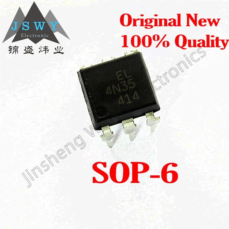 

(40/200PCS) EL4N35 SOP-6 Photocoupler 100% original in stock Ships Fast Electronic Components