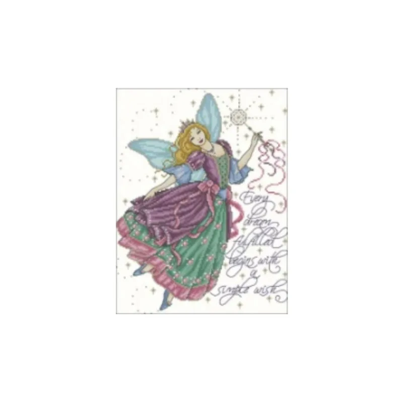 

YIXIAO Counted Cross Stitch Kit Cross stitch RS cotton with cross stitch Haejbgqs Lanarte 34722Joan Elliott Butterfly Fairy (2)