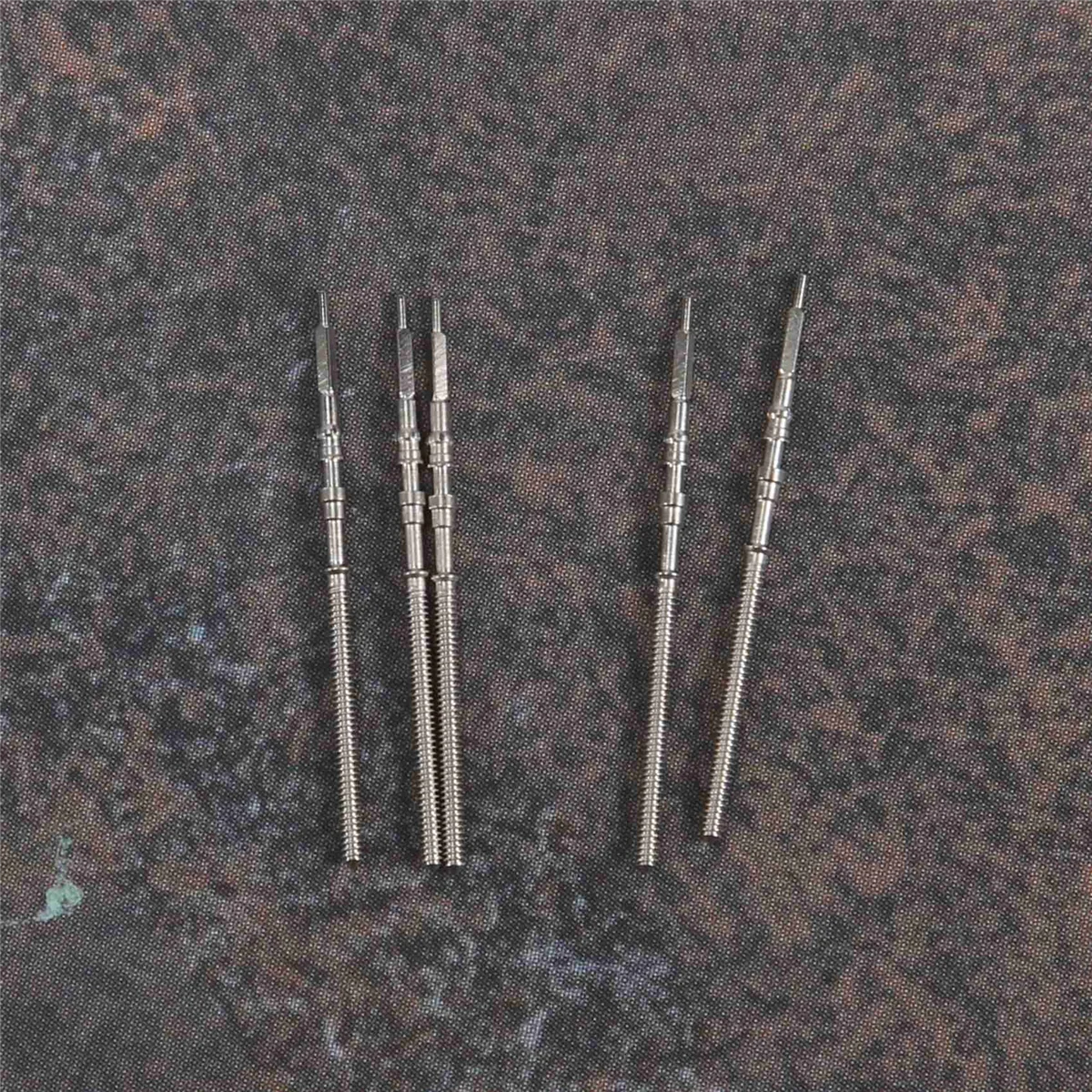 Качество! 5 шт., комплект часов со стальным стержнем и короной, детали для часов NH35 NH36 NH38 NH39, запасные части для часов с механизмом