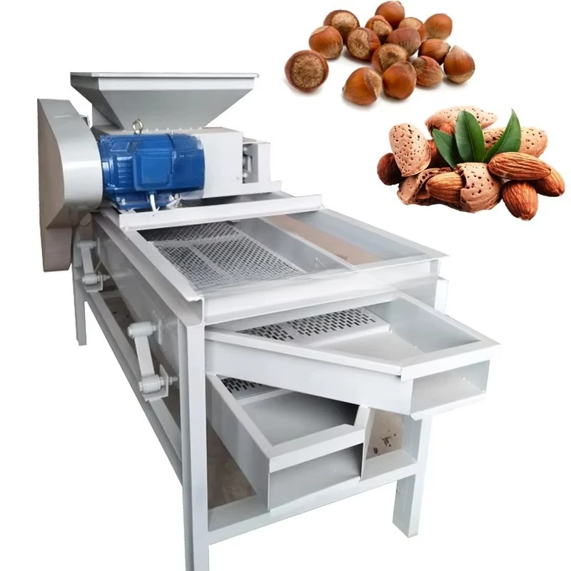 피마자 씨앗 헤이즐넛 껍질 벗기기 기계