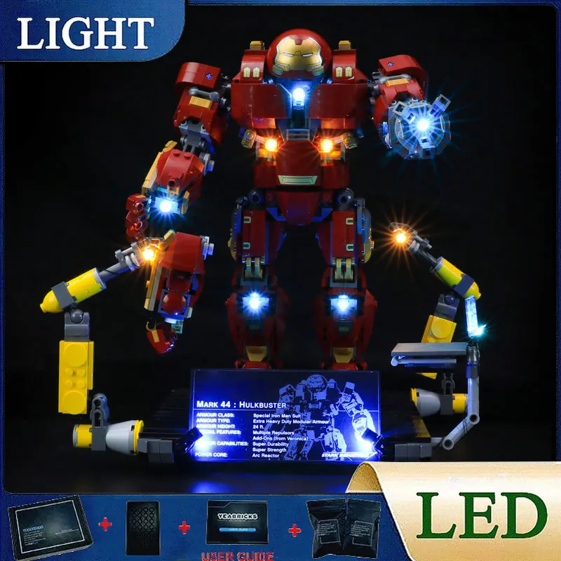 DIY LED Light Kit For LEGO 76105 Super Heros Building Block Set ( Only LED Light,Without Blocks Model)