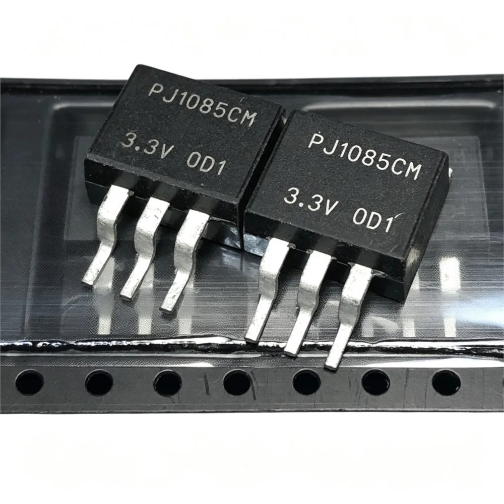 5PCS LM3940IS-3.3 MIC2940A-5.0BU PJ1085CM-3.3V RC1587M RC1587M15T 1587M15 TL750L05C TO-263-3