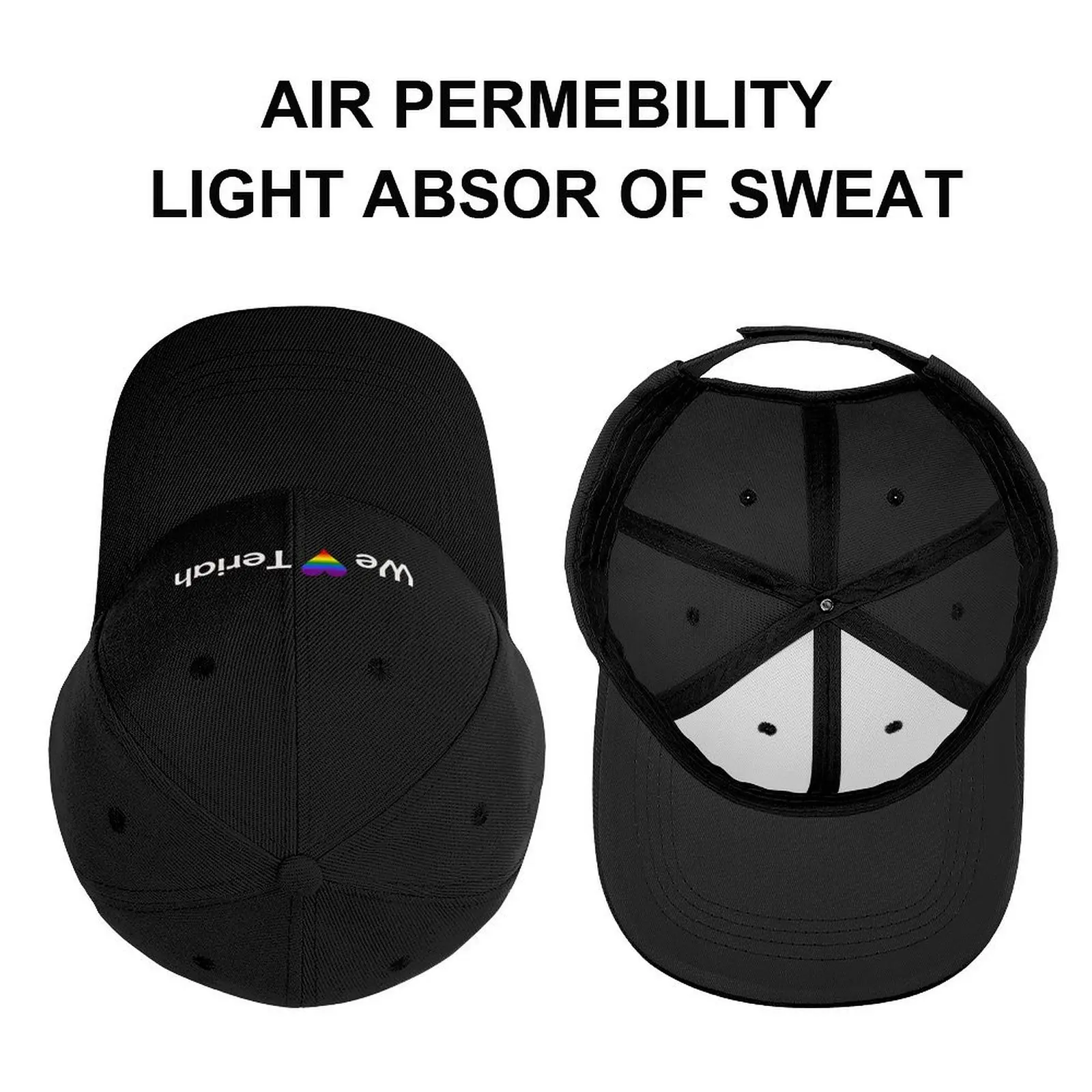 We Love Teriah Alternate Baseball Cap Mountaineering Sun Cap party Hat Anime Hat For Men Women's