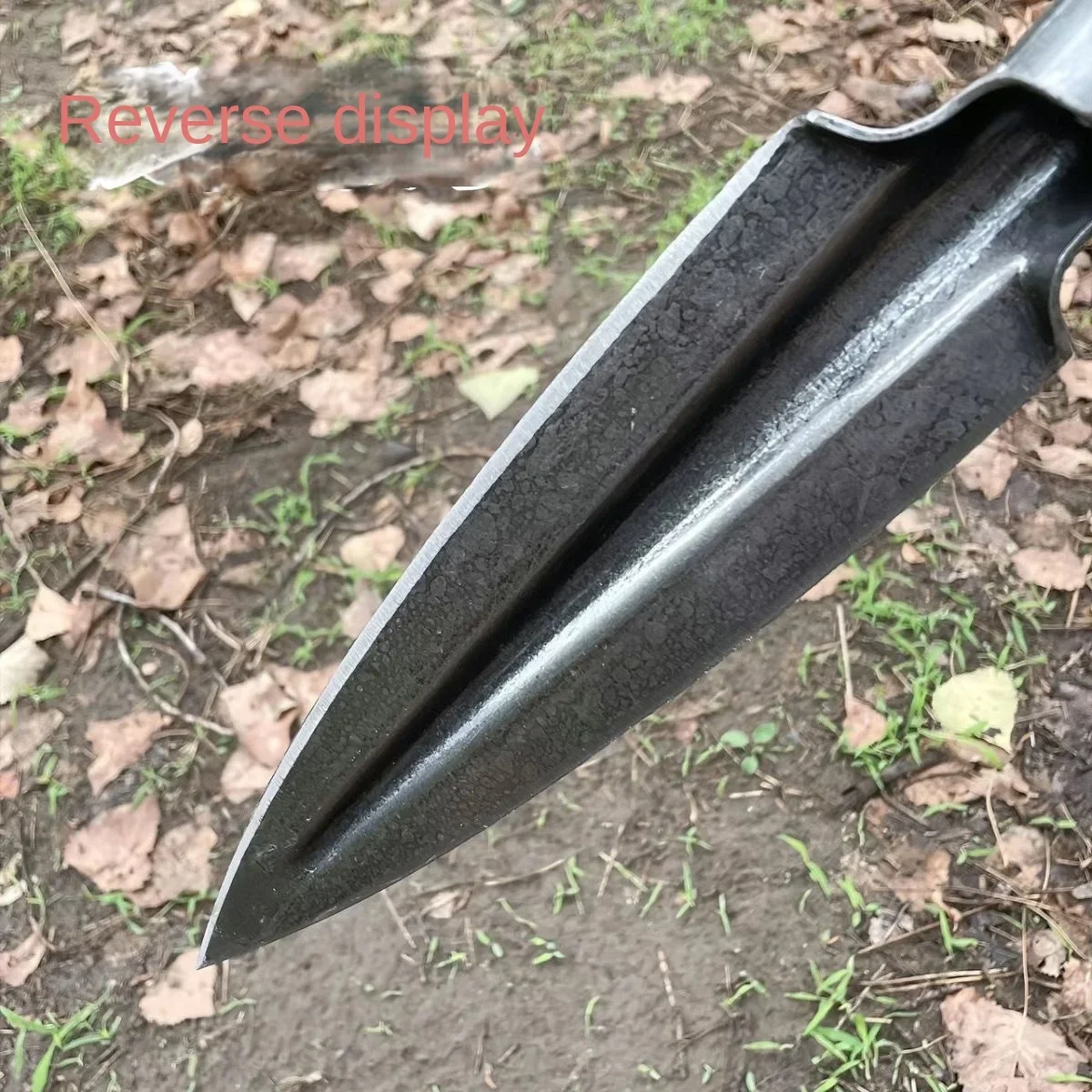 Multi-functional Spearhead, All-Steel, Pointed Shovel, Outdoor Mountain Spear Head, Manganese Steel, Wild Boar