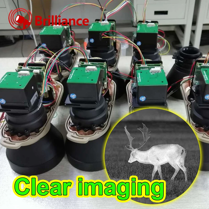 منظار متقدم متكامل متعدد الوظائف مع بوصلة إلكترونية لتحديد المواقع للتصوير الحراري بالليزر #5