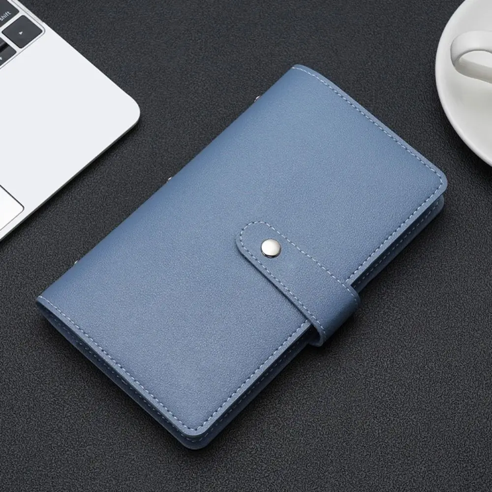 Портативный 96-слотовый чехол для карт, большая вместительная простая сумка для карт, искусственная кожа, антимагнитный чехол для удостоверения личности, для мужчин и женщин