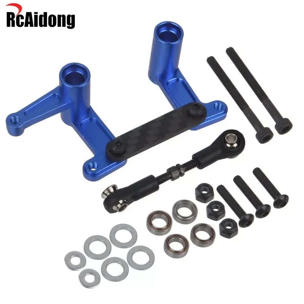 1/10 RC Aluminum Steering Bellcrank Set for Traxxas 2WD Slash Rustler Bandit Drag Slash #3743