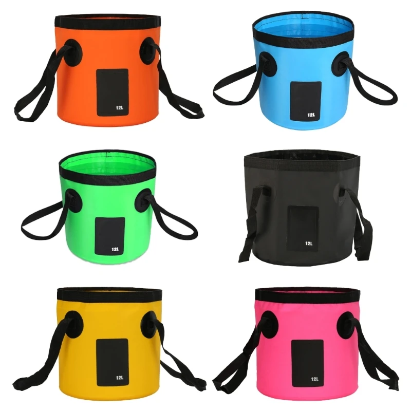 Retractable Bucket For Fishing Folding Foldable Bucket Wash Outdoor Fishing