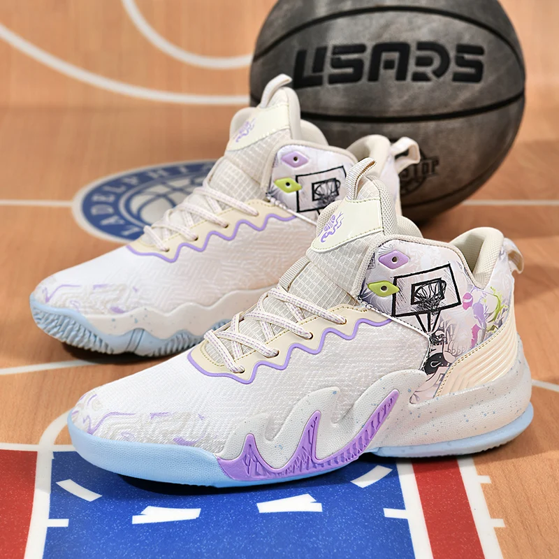 

Баскетбольная обувь, профессиональные мужские спортивные мягкие тренировочные спортивные повседневные высококачественные кроссовки унисекс, уличные баскетбольные бутсы